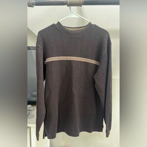 Brown grandpa sweater